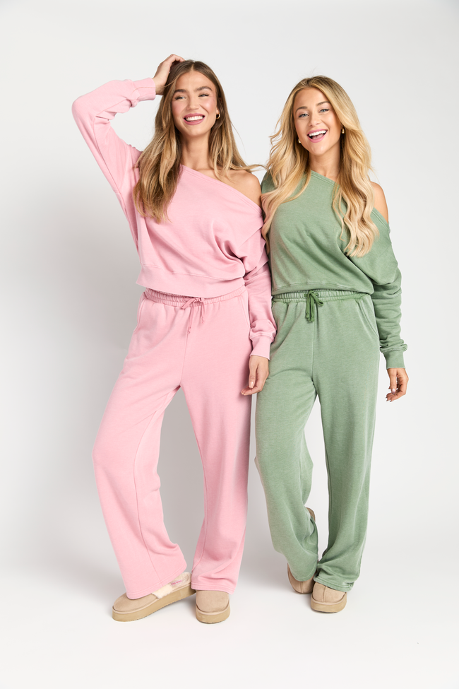 Learn As You Go Pink Sweatpants - Image 6