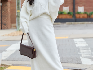 Lindy Ivory Sweater Maxi Skirt