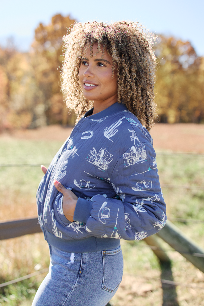 Dakota Western Printed Jacket - Image 4