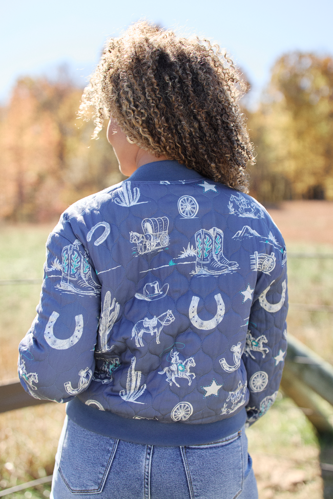 Dakota Western Printed Jacket - Image 5