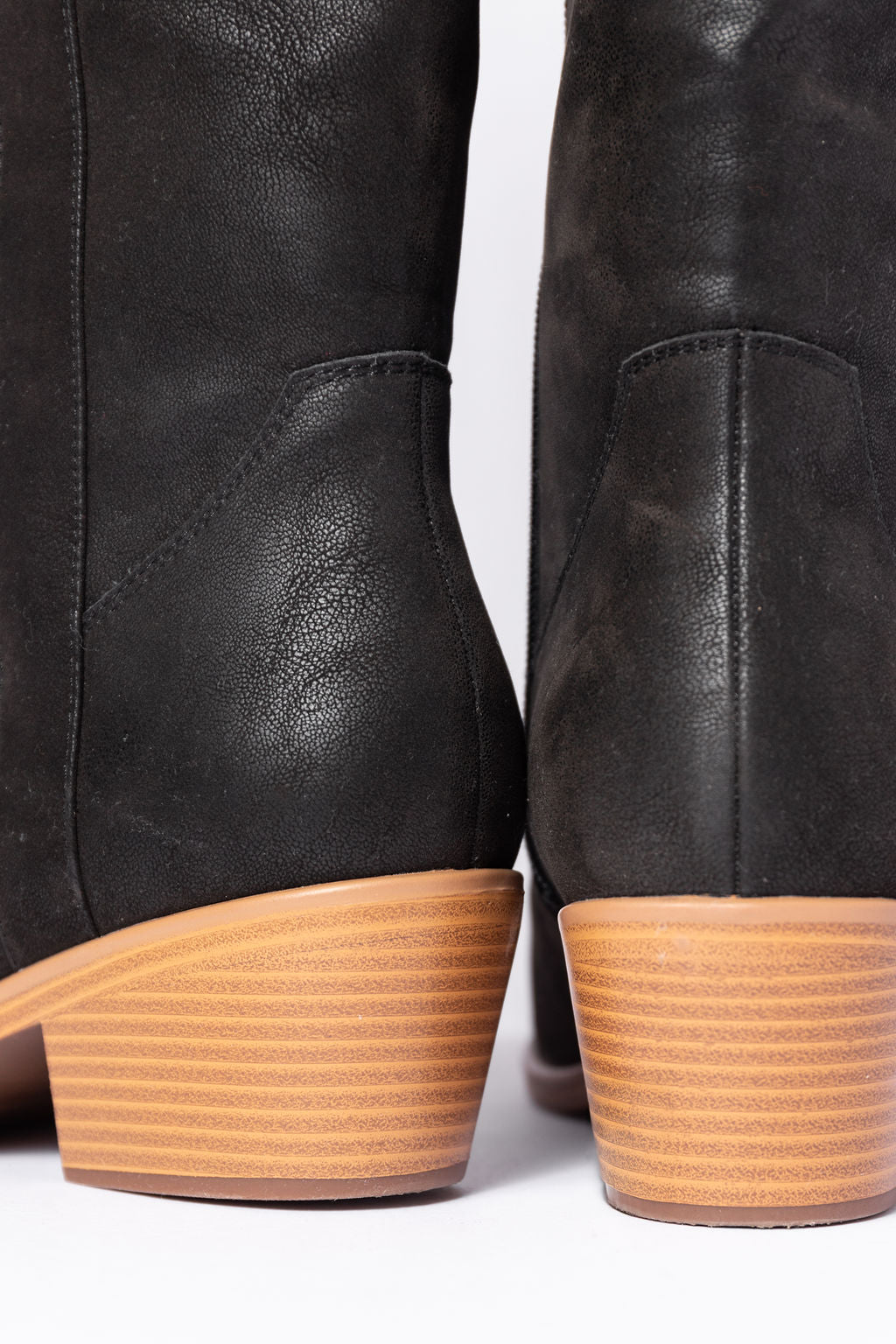 Shania Black Cowboy Boots - Image 8