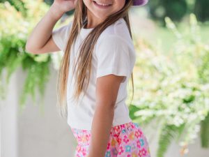 Kid's Purple Terry Bucket Hat FINAL SALE