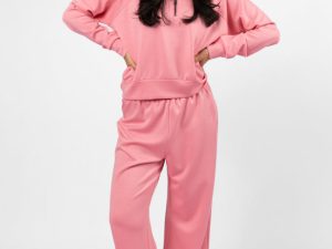 Let's Just Stay Pink Quarter Zip Knit Pullover FINAL SALE