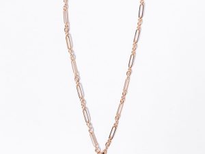 Two Layer Necklace with Big Heart FINAL SALE