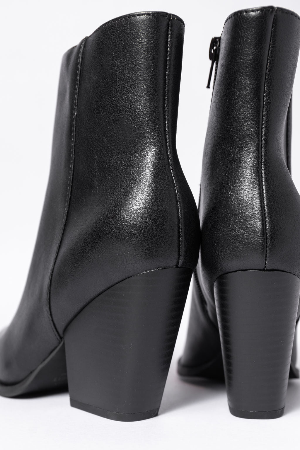 Ellison Black Pointed Toe Booties FINAL SALE - Image 4
