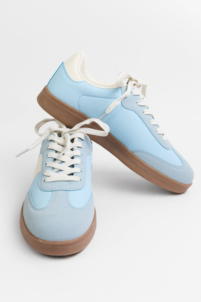 Tiffany Light Blue Swirl Sneakers - Image 3
