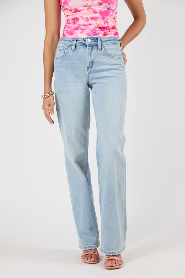 Kati Light Wash Slim Relaxed Stretch Jeans FINAL SALE