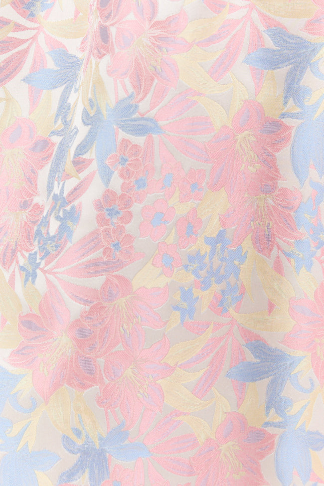 April Showers Multi Jacquard Printed Mini Dress FINAL SALE - Image 8