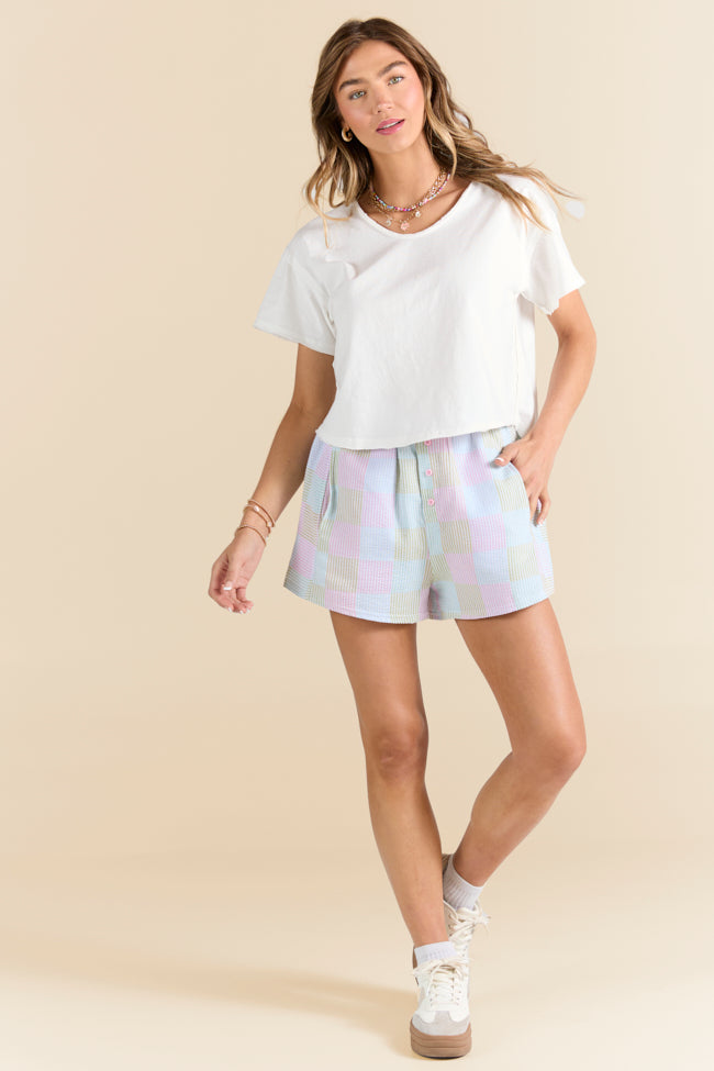 Firm Foundation Ivory Scoop Neck Tee FINAL SALE - Image 2