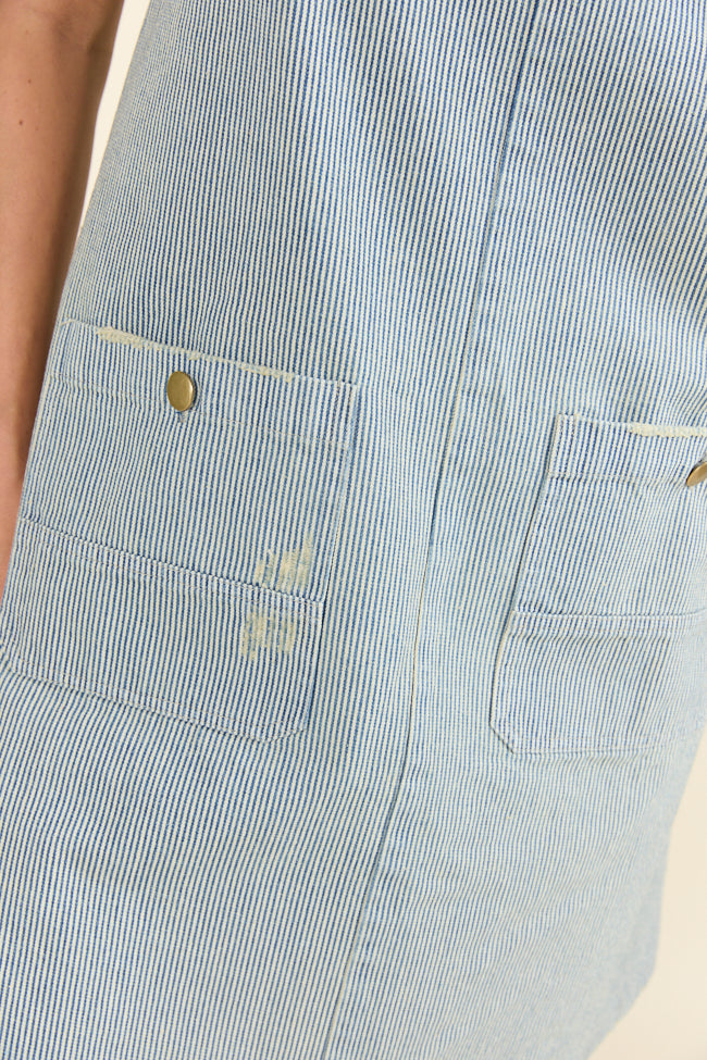 Shelley Striped Overall Dress - Image 6