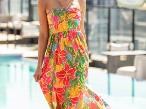 Keep It Floral Pink Printed Dress FINAL SALE