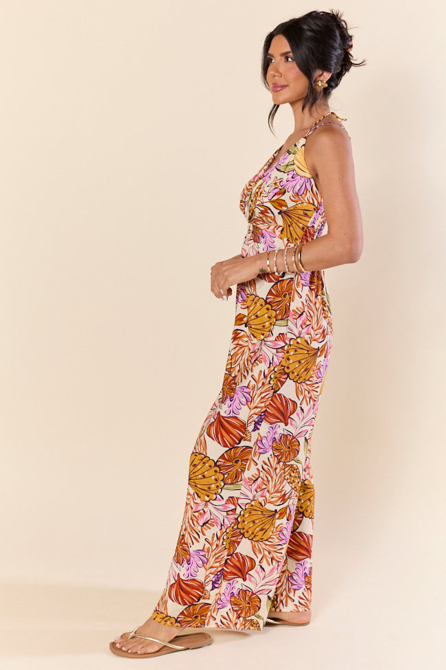 Lush Tropics Tropical Print Jumpsuit FINAL SALE - Image 5