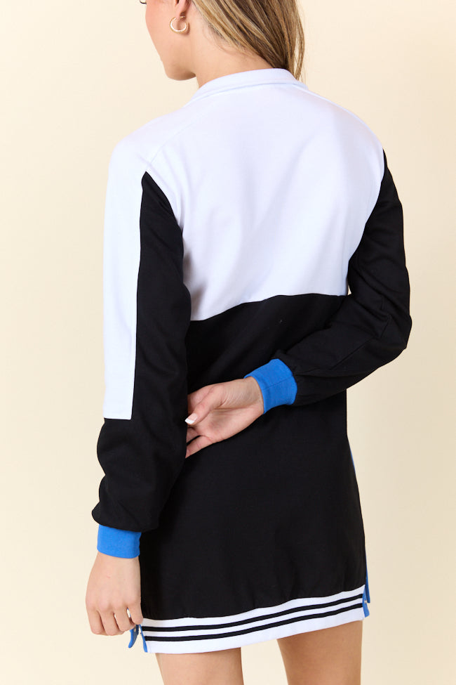 Finish Line Black Casual Long Sleeve Mini Dress FINAL SALE - Image 6