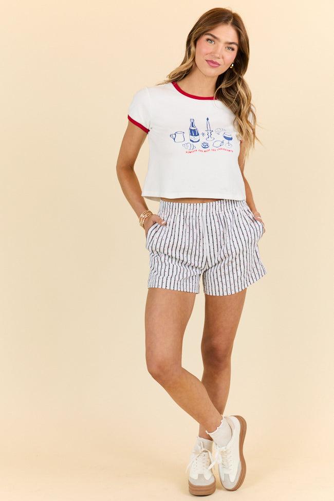 Living My Truth Stripes And Hearts Boxer Shorts FINAL SALE - Image 3