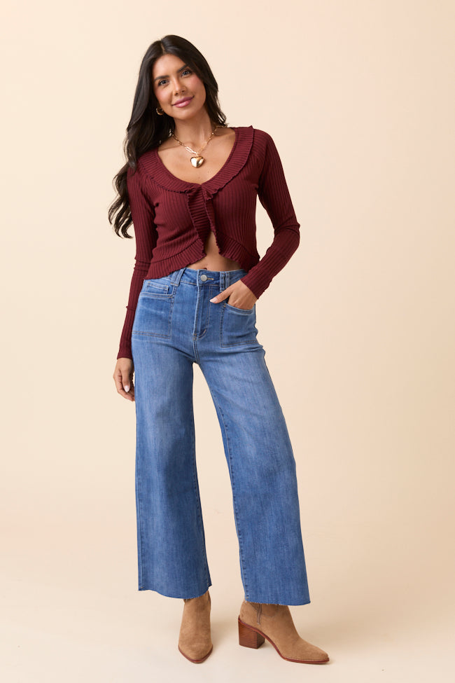 My Favorite Medium Wash Wide Leg Jeans - Image 2