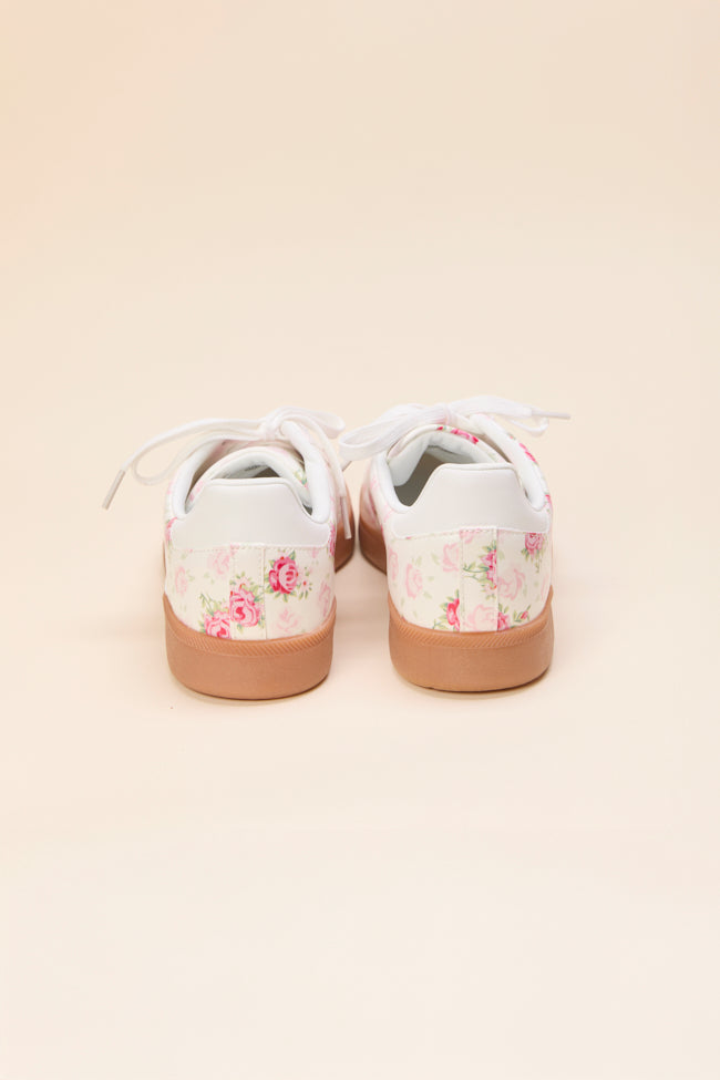 Tiffany White Floral Sneakers - Image 5