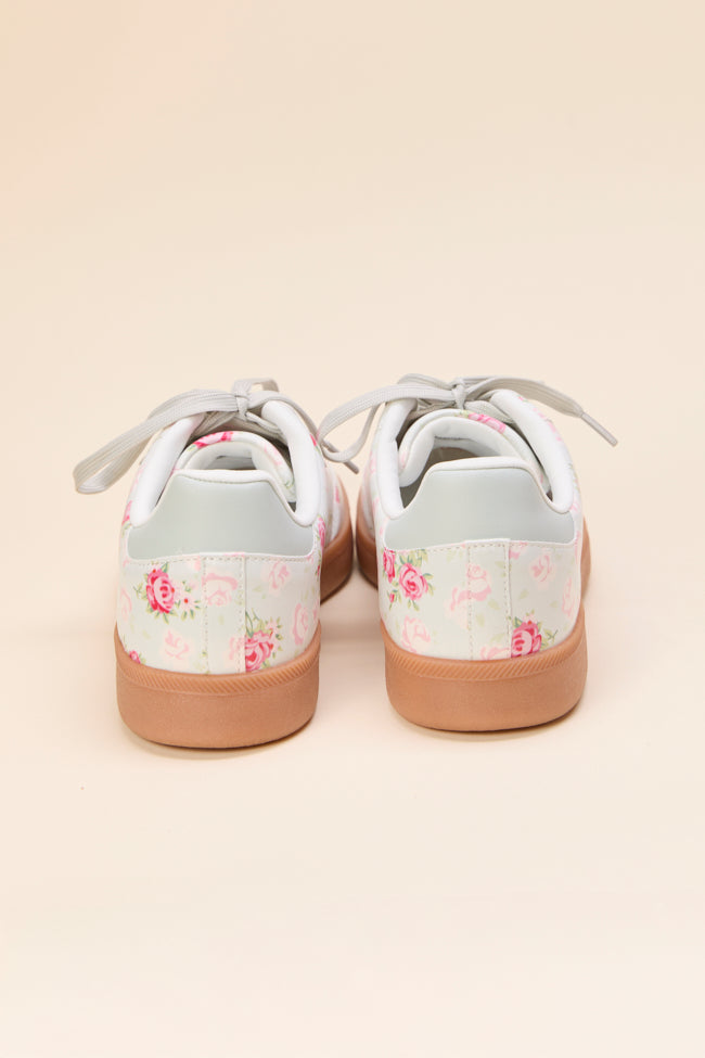 Tiffany Mint Floral Sneakers - Image 4