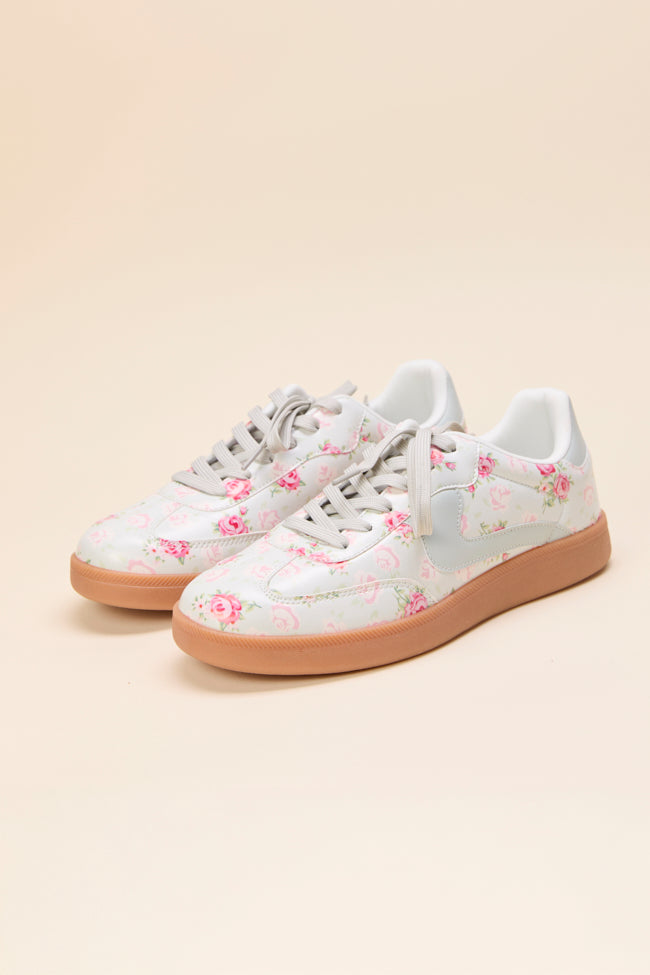 Tiffany Mint Floral Sneakers - Image 3