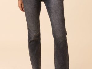 Aurora Black Stone High Rise Skinny Jeans