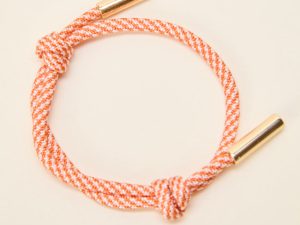 University Orange Cord Bracelet FINAL SALE