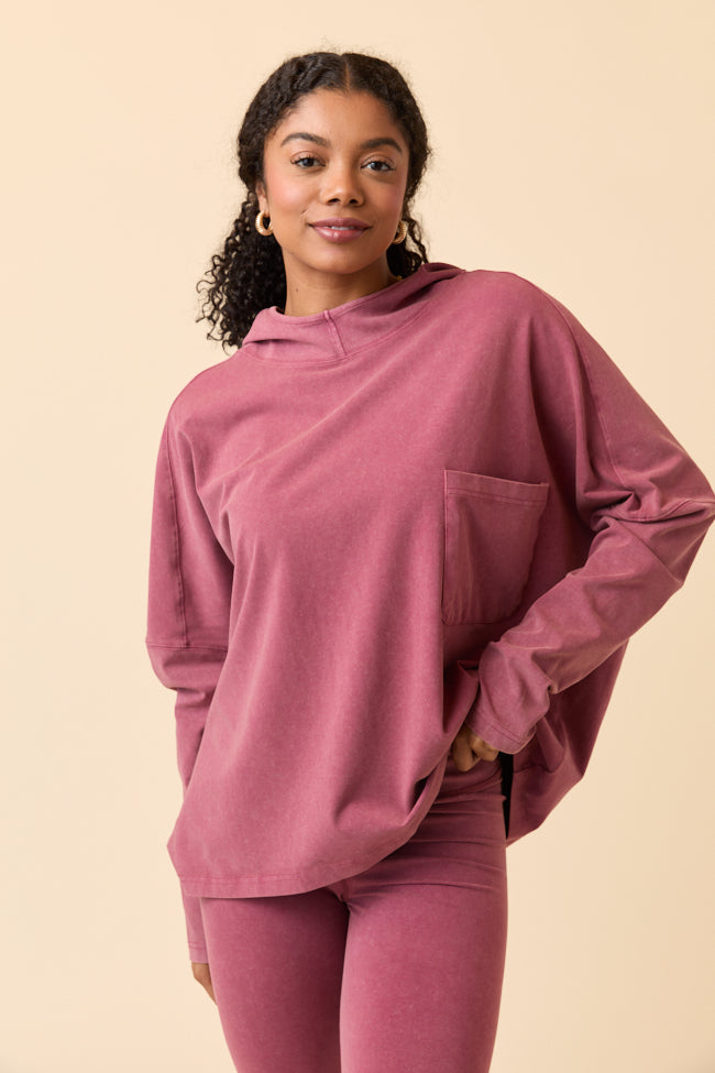 Lexi Claret Oversized Hoodie Set Emily Fauver X Pink Lily - Image 3