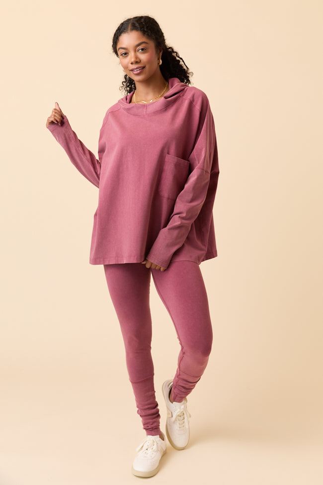 Lexi Claret Oversized Hoodie Set Emily Fauver X Pink Lily - Image 6