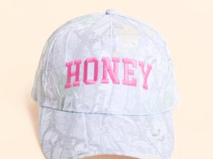 Honey Camo Baseball Cap