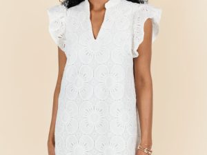 Thoughts Of You White Shift Dress FINAL SALE