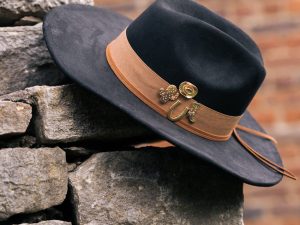 Harley Black Western Icon Cowboy Hat