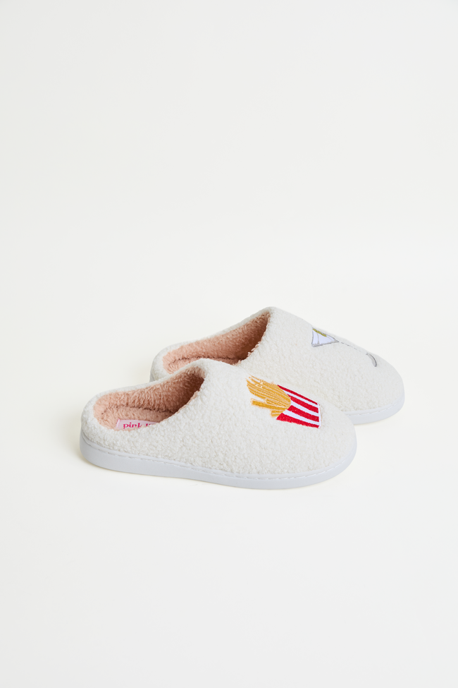 Cozi Girl Dinner Shearling Slippers - Image 6