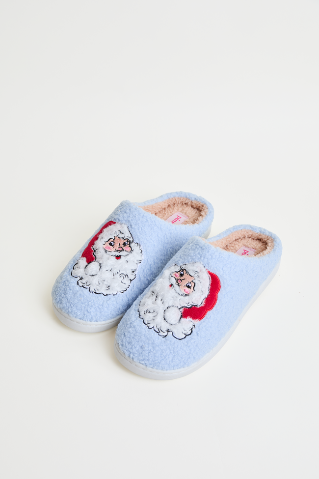 Cozi Vintage Santa Shearling Slippers - Image 4