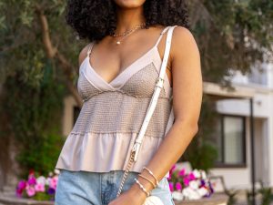 Plain and Simple Tan Knit Tank FINAL SALE