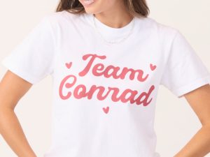 Team Conrad White Graphic Tee