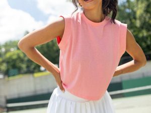 Lilly Pink Sleeveless Knit Top FINAL SALE