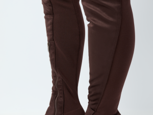 Milan Brown Over The Knee Boots