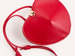 Kelsey Red Heart Handbag