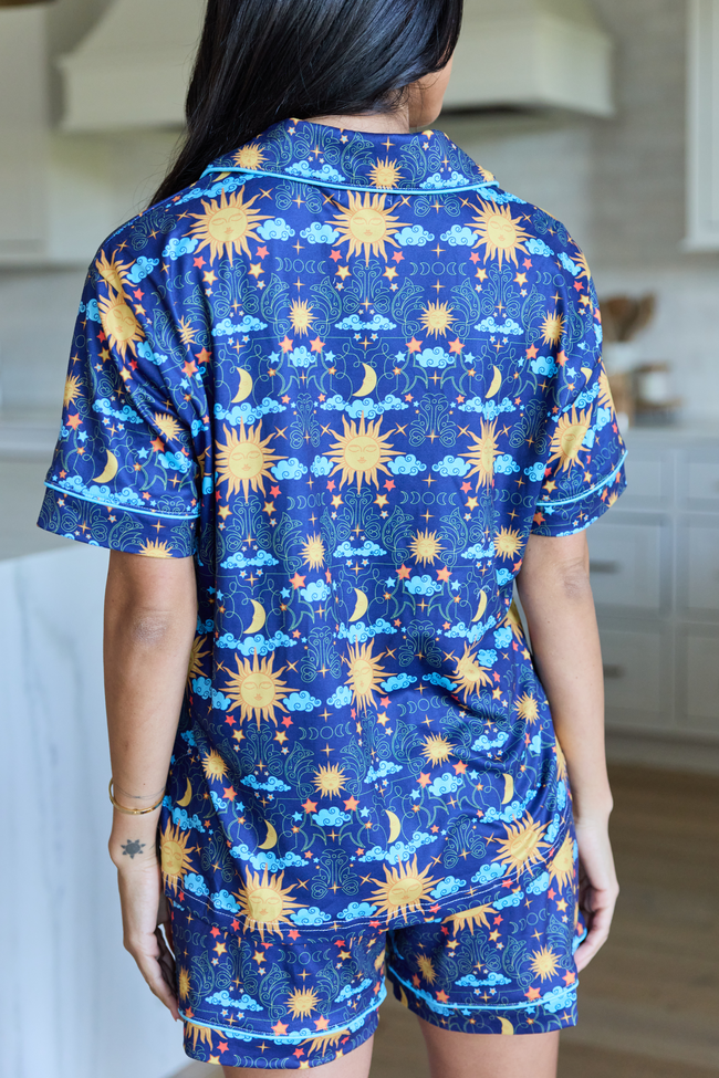 Nova Night Blue Pajama Set FINAL SALE - Image 5