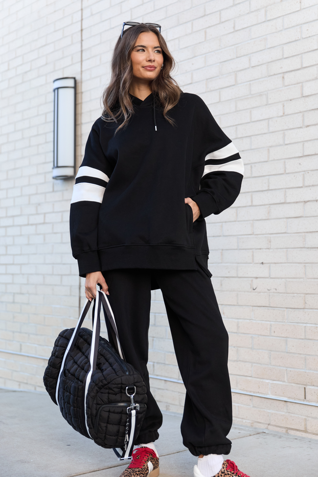 Daily Dash Black Hoodie