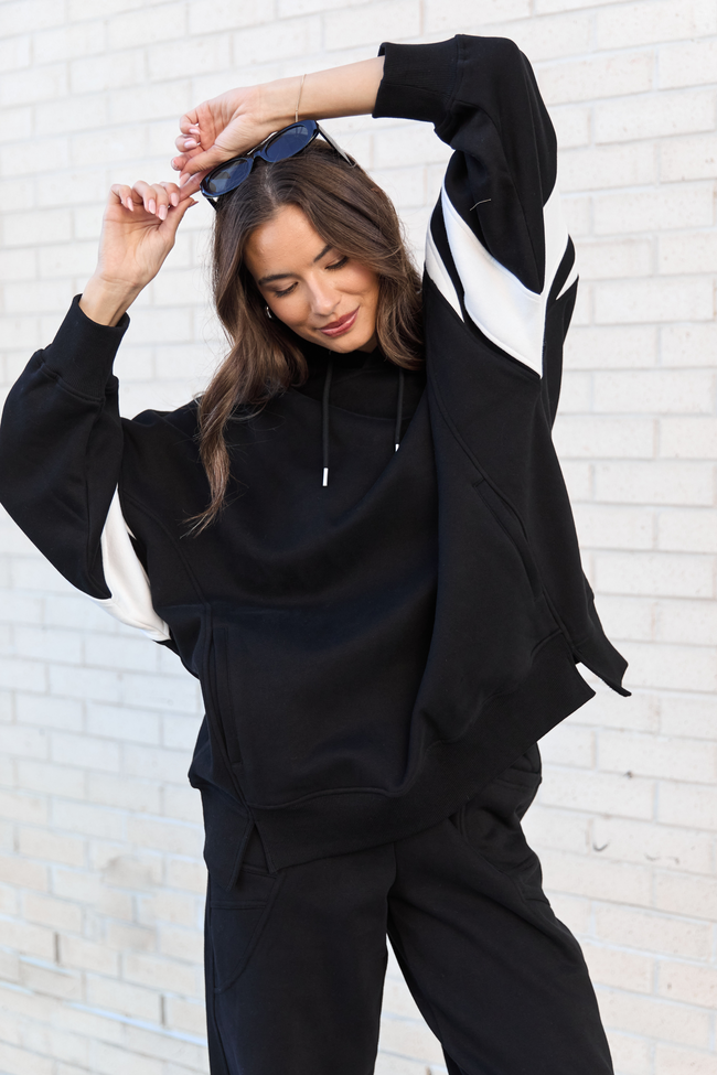 Daily Dash Black Hoodie - Image 2