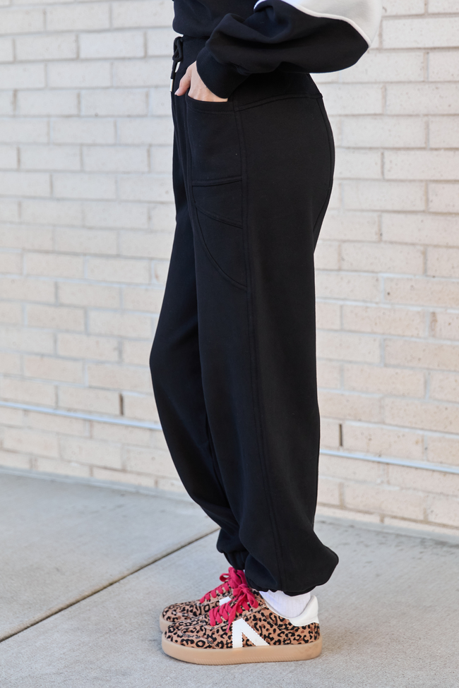 Daily Dash Black Pants - Image 3