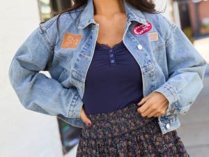 Lorelei Patches Denim Jacket