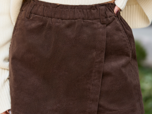 Brooke Brown Corduroy Skort