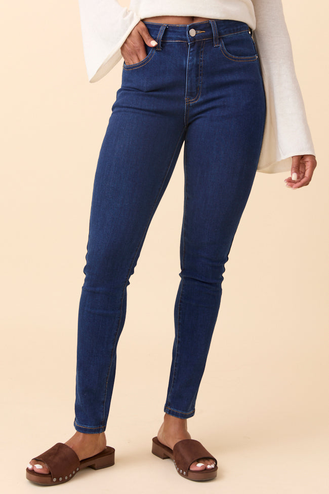 My Favorite Dark Wash Star Stitch Jeans - Image 2
