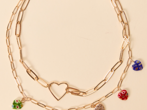 Brynlee Multi Heart Necklace