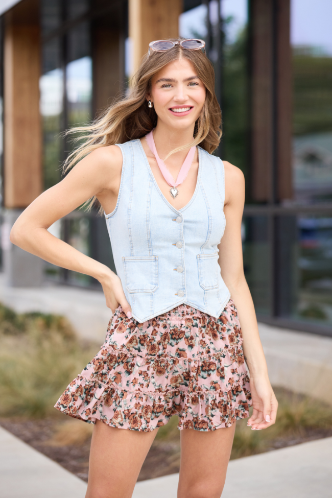 Uptown Cowgirl Denim Vest - Image 4