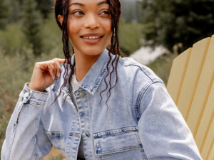 My Favorite Light Wash Denim Jacket